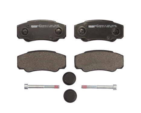 Brake Pad Set, disc brake PREMIER ECO FRICTION FVR1480 Ferodo