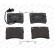 Brake Pad Set, disc brake PREMIER ECO FRICTION FVR1492 Ferodo, Thumbnail 2