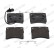 Brake Pad Set, disc brake PREMIER ECO FRICTION FVR1492 Ferodo, Thumbnail 3