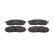 Brake Pad Set, disc brake PREMIER ECO FRICTION FVR1498 Ferodo, Thumbnail 4