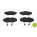 Brake Pad Set, disc brake PREMIER ECO FRICTION FVR1515 Ferodo, Thumbnail 3