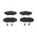 Brake Pad Set, disc brake PREMIER ECO FRICTION FVR1515 Ferodo, Thumbnail 3