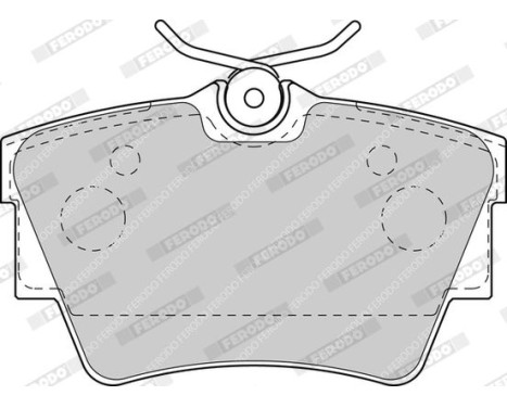 Brake Pad Set, disc brake PREMIER ECO FRICTION FVR1516 Ferodo, Image 4