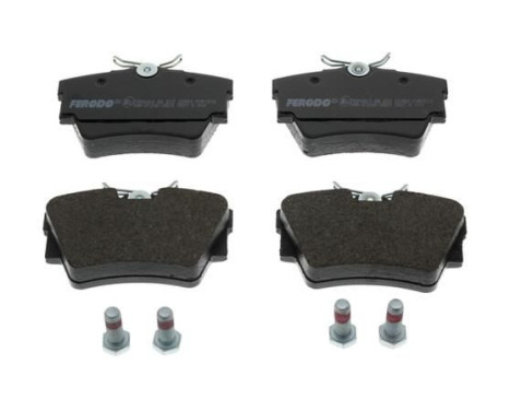 Brake Pad Set, disc brake PREMIER ECO FRICTION FVR1516 Ferodo, Image 2