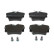 Brake Pad Set, disc brake PREMIER ECO FRICTION FVR1516 Ferodo, Thumbnail 2