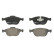 Brake Pad Set, disc brake PREMIER ECO FRICTION FVR1568 Ferodo