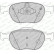 Brake Pad Set, disc brake PREMIER ECO FRICTION FVR1568 Ferodo, Thumbnail 4