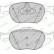 Brake Pad Set, disc brake PREMIER ECO FRICTION FVR1568 Ferodo, Thumbnail 4