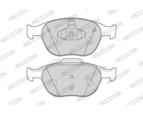 Brake Pad Set, disc brake PREMIER ECO FRICTION FVR1568 Ferodo, Image 3