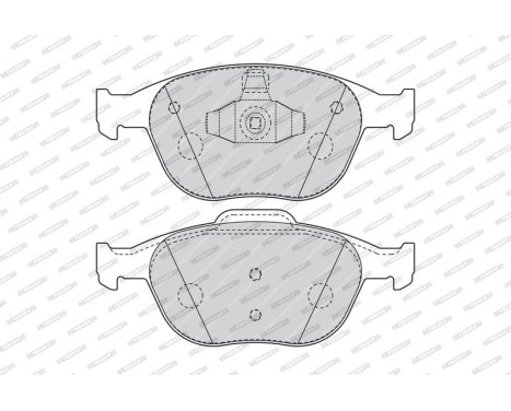 Brake Pad Set, disc brake PREMIER ECO FRICTION FVR1568 Ferodo, Image 3