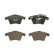 Brake Pad Set, disc brake PREMIER ECO FRICTION FVR1643 Ferodo