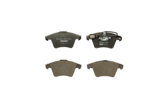 Brake Pad Set, disc brake PREMIER ECO FRICTION FVR1643 Ferodo