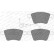 Brake Pad Set, disc brake PREMIER ECO FRICTION FVR1643 Ferodo, Thumbnail 3