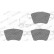 Brake Pad Set, disc brake PREMIER ECO FRICTION FVR1643 Ferodo, Thumbnail 4