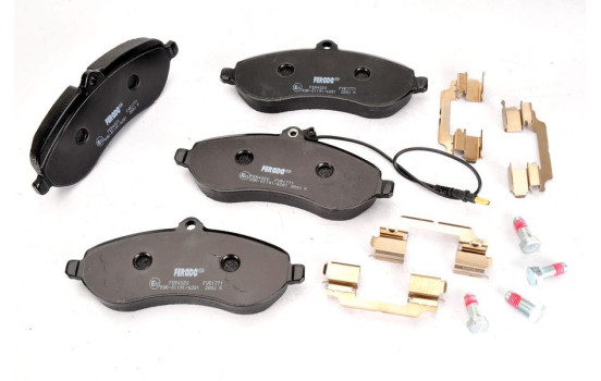 Brake Pad Set, disc brake PREMIER ECO FRICTION FVR1771 Ferodo