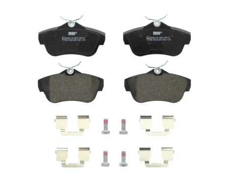 Brake Pad Set, disc brake PREMIER ECO FRICTION FVR1772 Ferodo