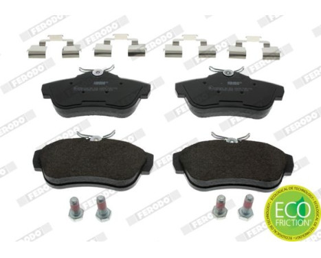 Brake Pad Set, disc brake PREMIER ECO FRICTION FVR1772 Ferodo, Image 3