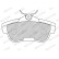 Brake Pad Set, disc brake PREMIER ECO FRICTION FVR1772 Ferodo, Thumbnail 4