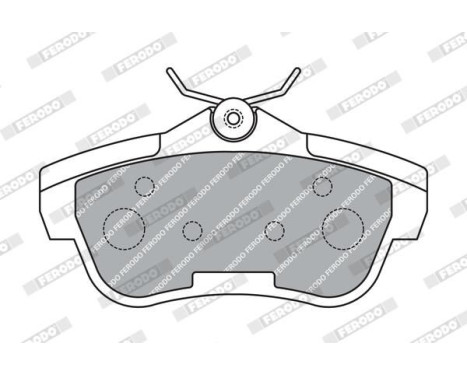 Brake Pad Set, disc brake PREMIER ECO FRICTION FVR1772 Ferodo, Image 3