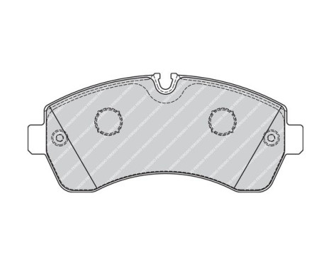 Brake Pad Set, disc brake PREMIER ECO FRICTION FVR1777 Ferodo, Image 3