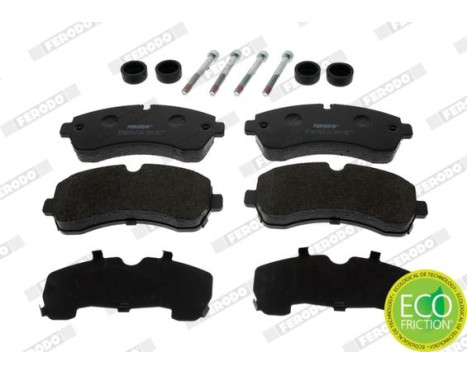 Brake Pad Set, disc brake PREMIER ECO FRICTION FVR1777 Ferodo, Image 4