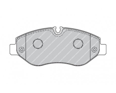 Brake Pad Set, disc brake PREMIER ECO FRICTION FVR1778 Ferodo, Image 3