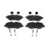 Brake Pad Set, disc brake PREMIER ECO FRICTION FVR1778 Ferodo, Thumbnail 3