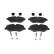 Brake Pad Set, disc brake PREMIER ECO FRICTION FVR1778 Ferodo, Thumbnail 3