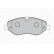 Brake Pad Set, disc brake PREMIER ECO FRICTION FVR1778 Ferodo, Thumbnail 4