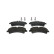Brake Pad Set, disc brake PREMIER ECO FRICTION FVR1779 Ferodo, Thumbnail 3