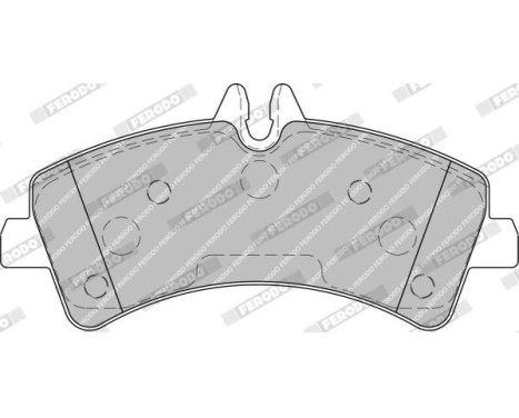 Brake Pad Set, disc brake PREMIER ECO FRICTION FVR1779 Ferodo, Image 5