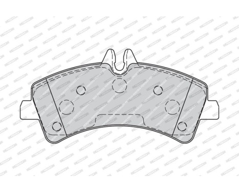 Brake Pad Set, disc brake PREMIER ECO FRICTION FVR1779 Ferodo, Image 5