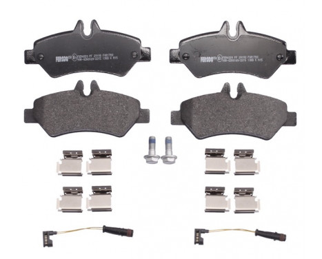 Brake Pad Set, disc brake PREMIER ECO FRICTION FVR1780 Ferodo