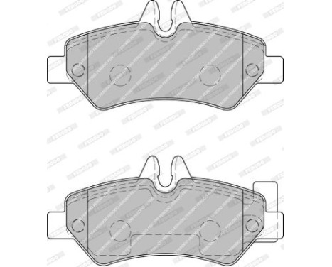 Brake Pad Set, disc brake PREMIER ECO FRICTION FVR1780 Ferodo, Image 4