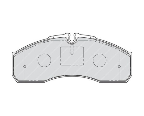 Brake Pad Set, disc brake PREMIER ECO FRICTION FVR1791 Ferodo, Image 4