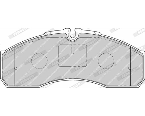 Brake Pad Set, disc brake PREMIER ECO FRICTION FVR1791 Ferodo, Image 5