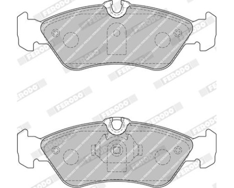 Brake Pad Set, disc brake PREMIER ECO FRICTION FVR1876 Ferodo, Image 4