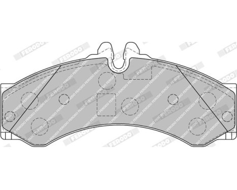 Brake Pad Set, disc brake PREMIER ECO FRICTION FVR1879 Ferodo, Image 4