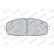 Brake Pad Set, disc brake PREMIER ECO FRICTION FVR1884 Ferodo, Thumbnail 4