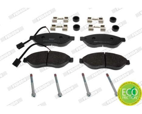 Brake Pad Set, disc brake PREMIER ECO FRICTION FVR1923 Ferodo, Image 3