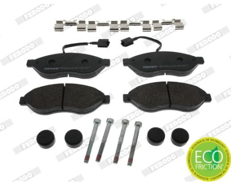 Brake Pad Set, disc brake PREMIER ECO FRICTION FVR1924 Ferodo, Image 3