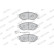 Brake Pad Set, disc brake PREMIER ECO FRICTION FVR1924 Ferodo, Thumbnail 3