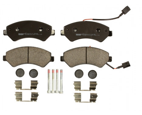 Brake Pad Set, disc brake PREMIER ECO FRICTION FVR1925 Ferodo