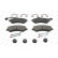 Brake Pad Set, disc brake PREMIER ECO FRICTION FVR1925 Ferodo, Thumbnail 2