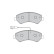 Brake Pad Set, disc brake PREMIER ECO FRICTION FVR1925 Ferodo, Thumbnail 3