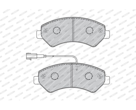 Brake Pad Set, disc brake PREMIER ECO FRICTION FVR1925 Ferodo, Image 4