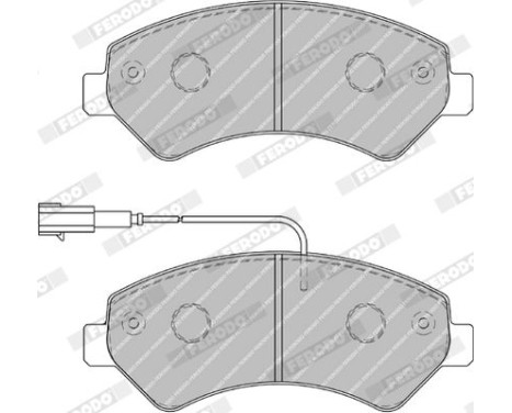 Brake Pad Set, disc brake PREMIER ECO FRICTION FVR1926 Ferodo, Image 4