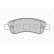 Brake Pad Set, disc brake PREMIER ECO FRICTION FVR1927 Ferodo, Thumbnail 3