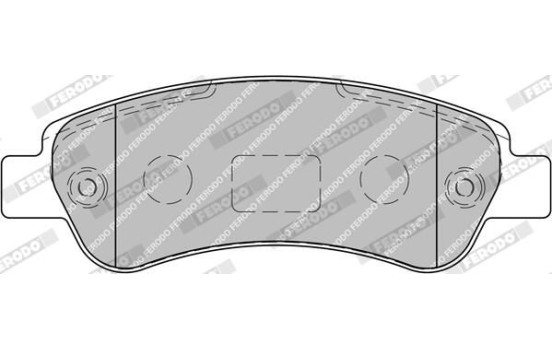Brake Pad Set, disc brake PREMIER ECO FRICTION FVR1927 Ferodo, Image 4