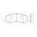 Brake Pad Set, disc brake PREMIER ECO FRICTION FVR1928 Ferodo, Thumbnail 3